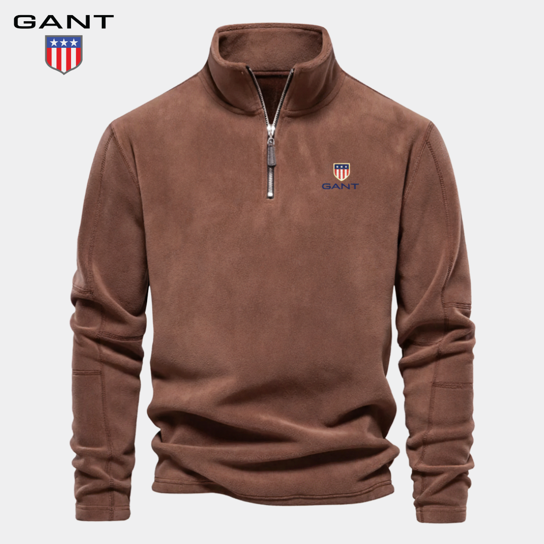 GANT® -puolivetoketjullinen collegepaita
