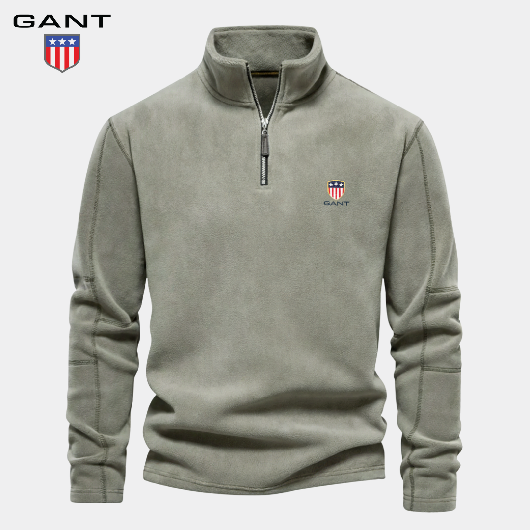 GANT® -puolivetoketjullinen collegepaita