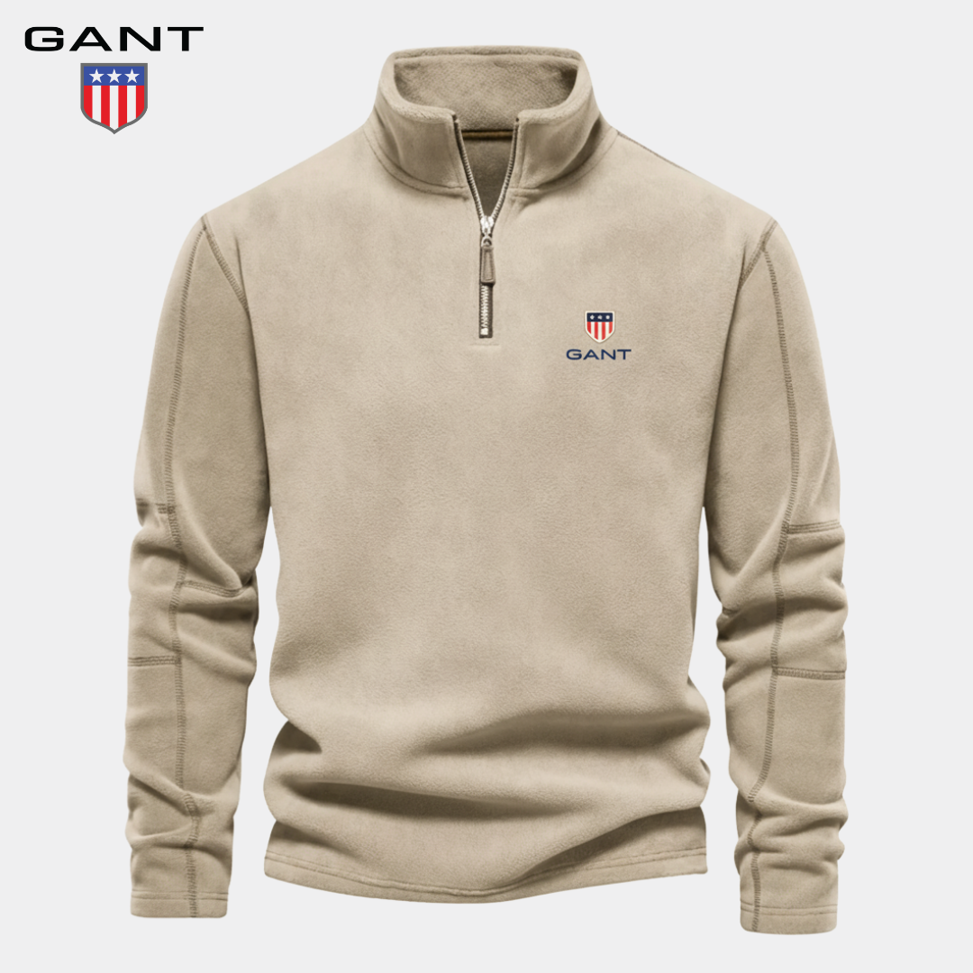 GANT® -puolivetoketjullinen collegepaita