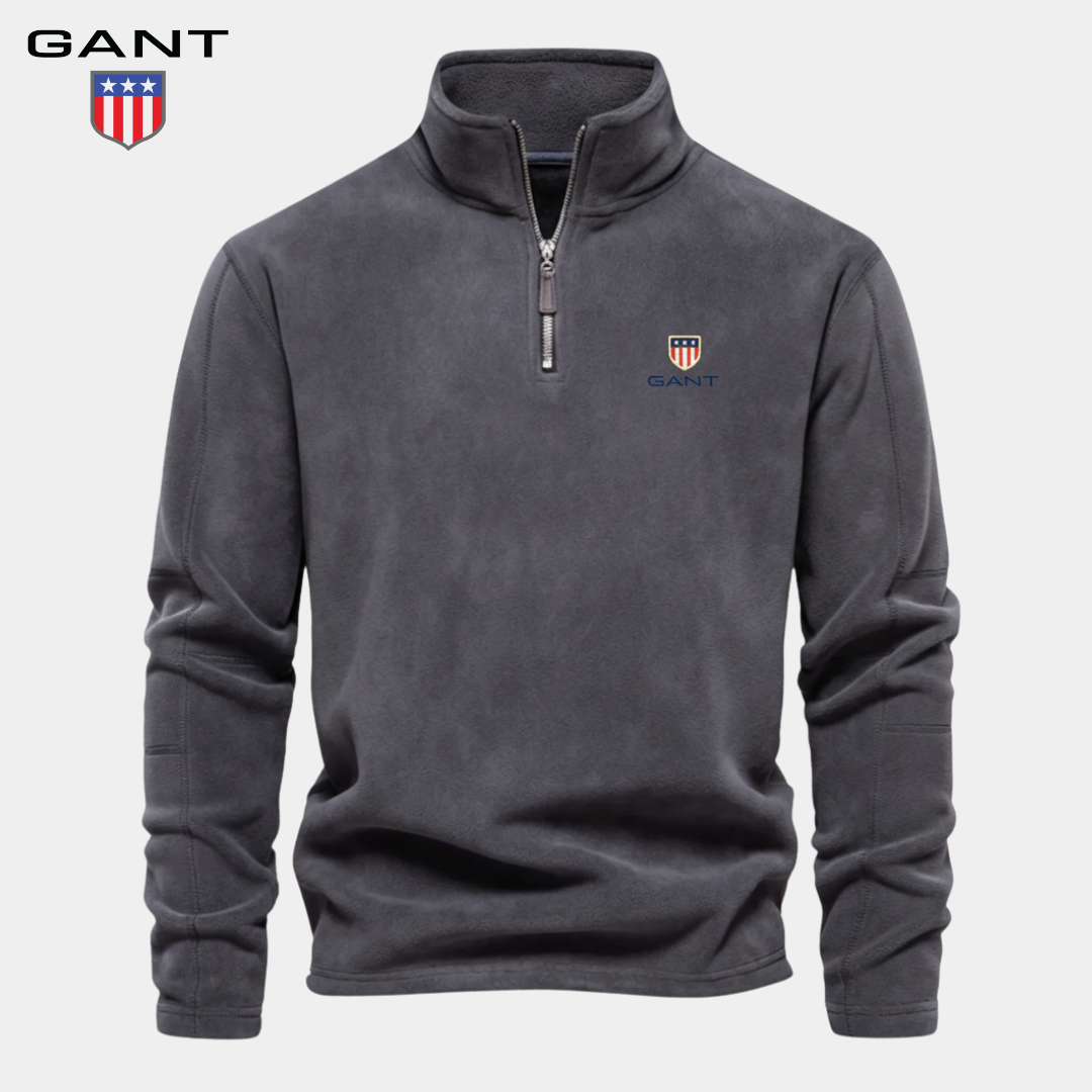 GANT® -puolivetoketjullinen collegepaita