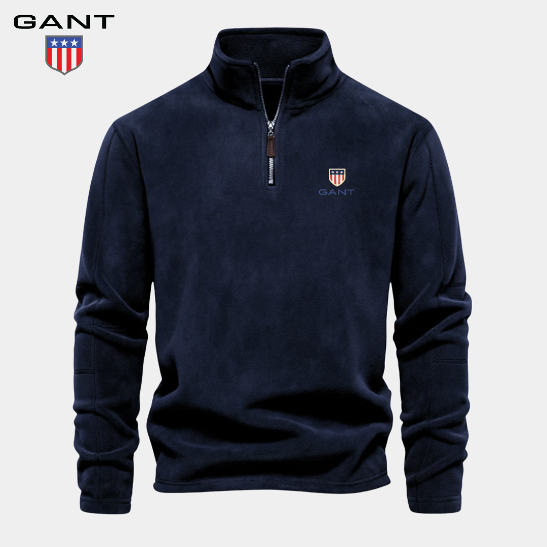 GANT® -puolivetoketjullinen collegepaita