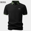 HB™ Contrast Raglan Sleeve Polo