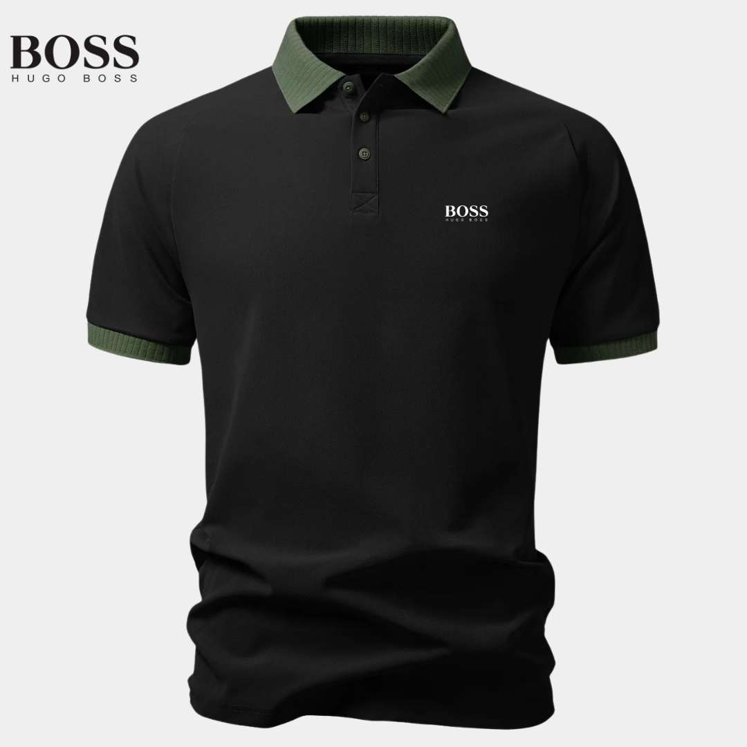 HB™ Contrast Raglan Sleeve Polo
