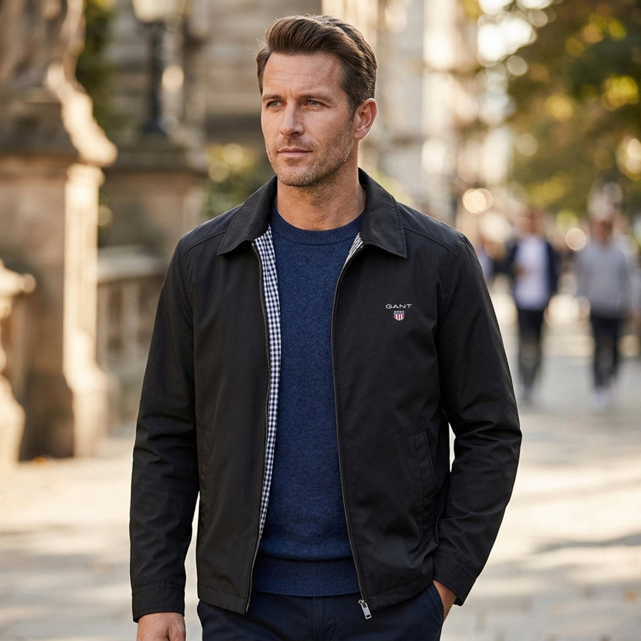 GANT® Kevyt vetoketjullinen takki