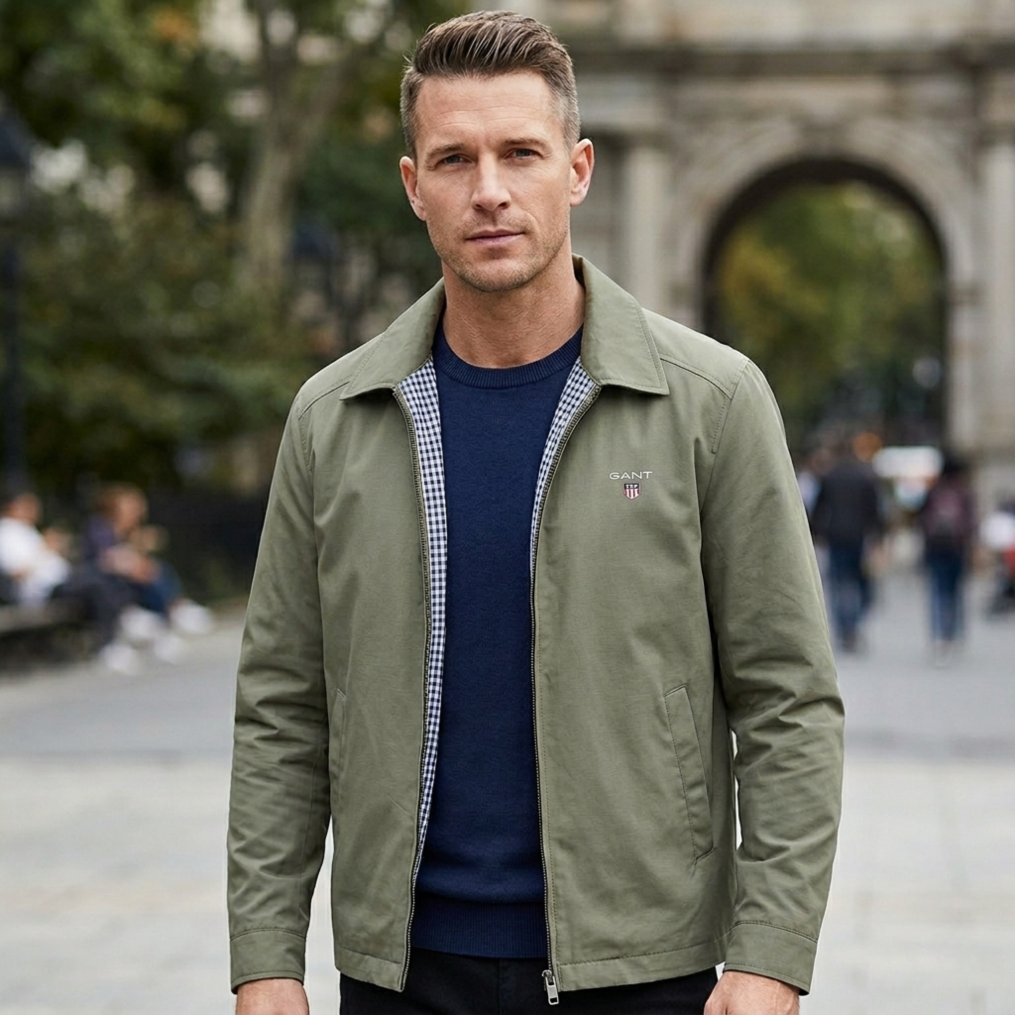 GANT® Kevyt vetoketjullinen takki