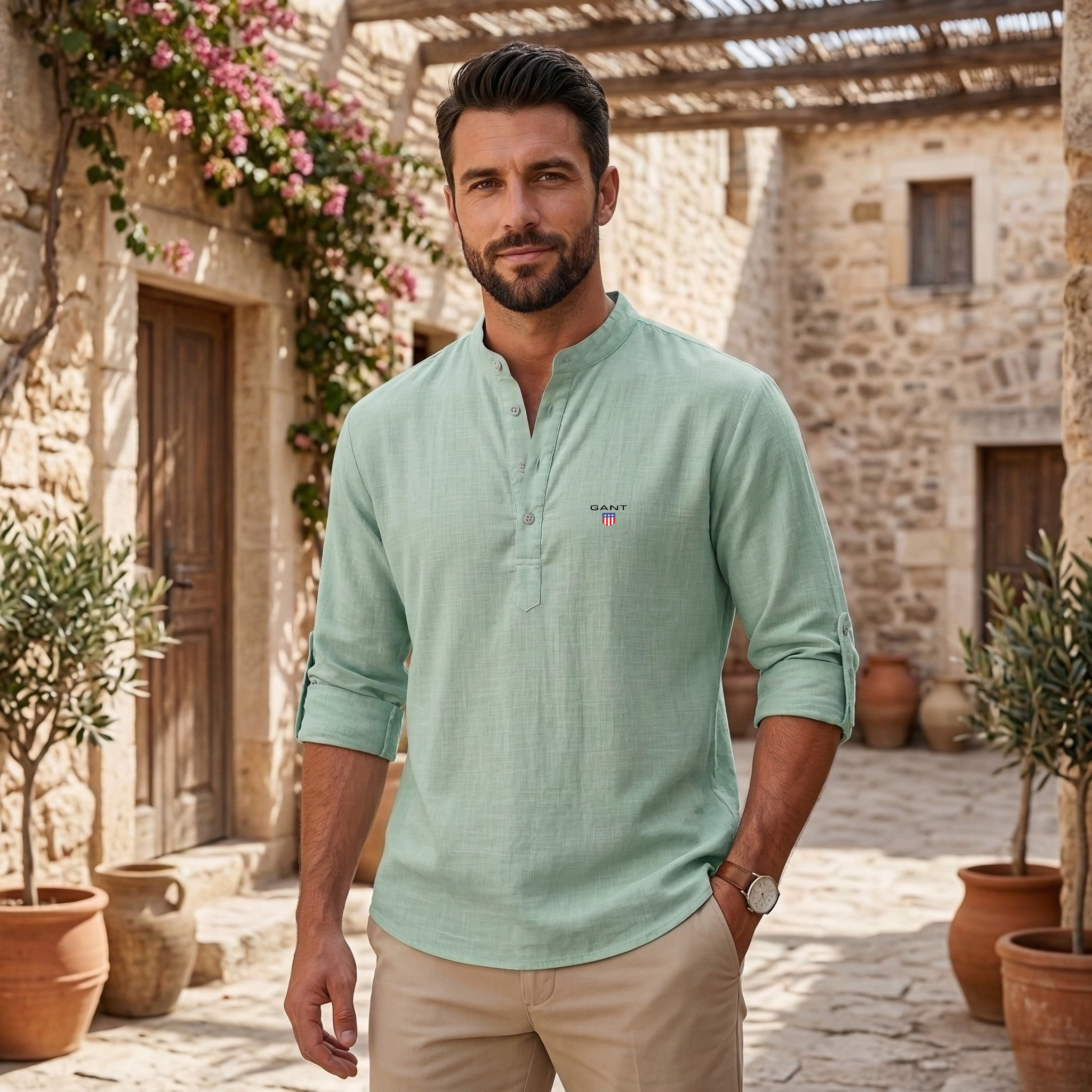 GANT® Rento Henley-paita