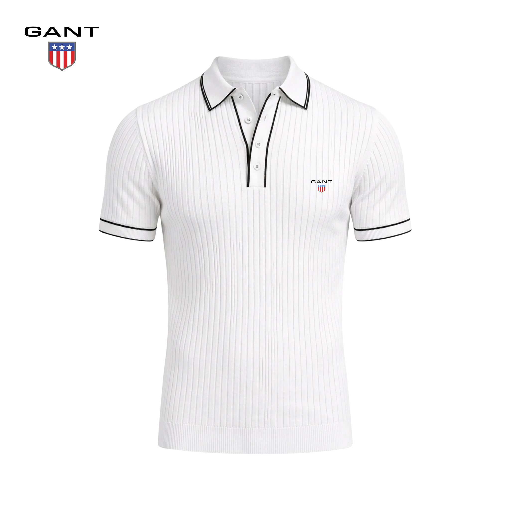 GANT® Ribattu Neulepikee