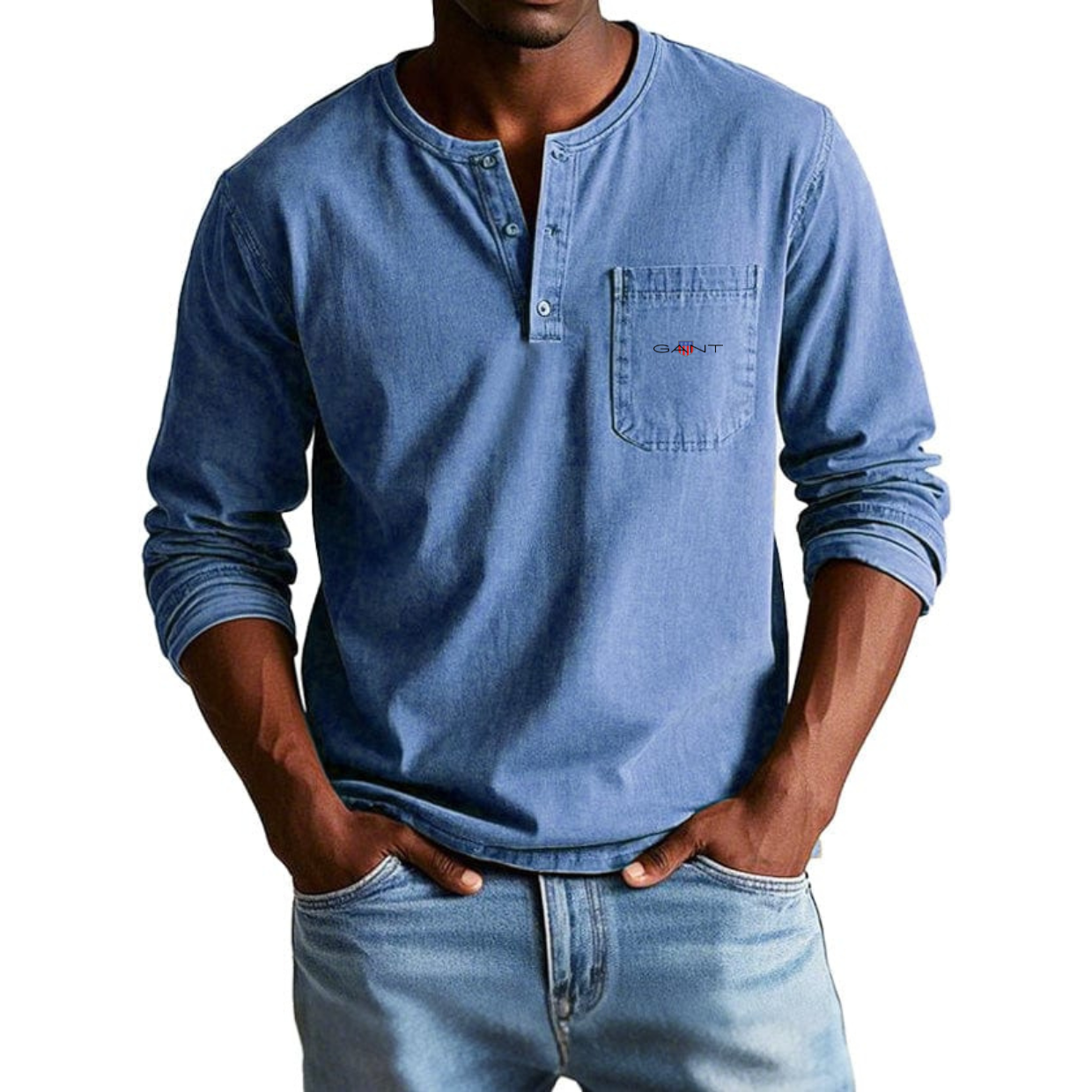 GANT® Vintage Henley -toppi