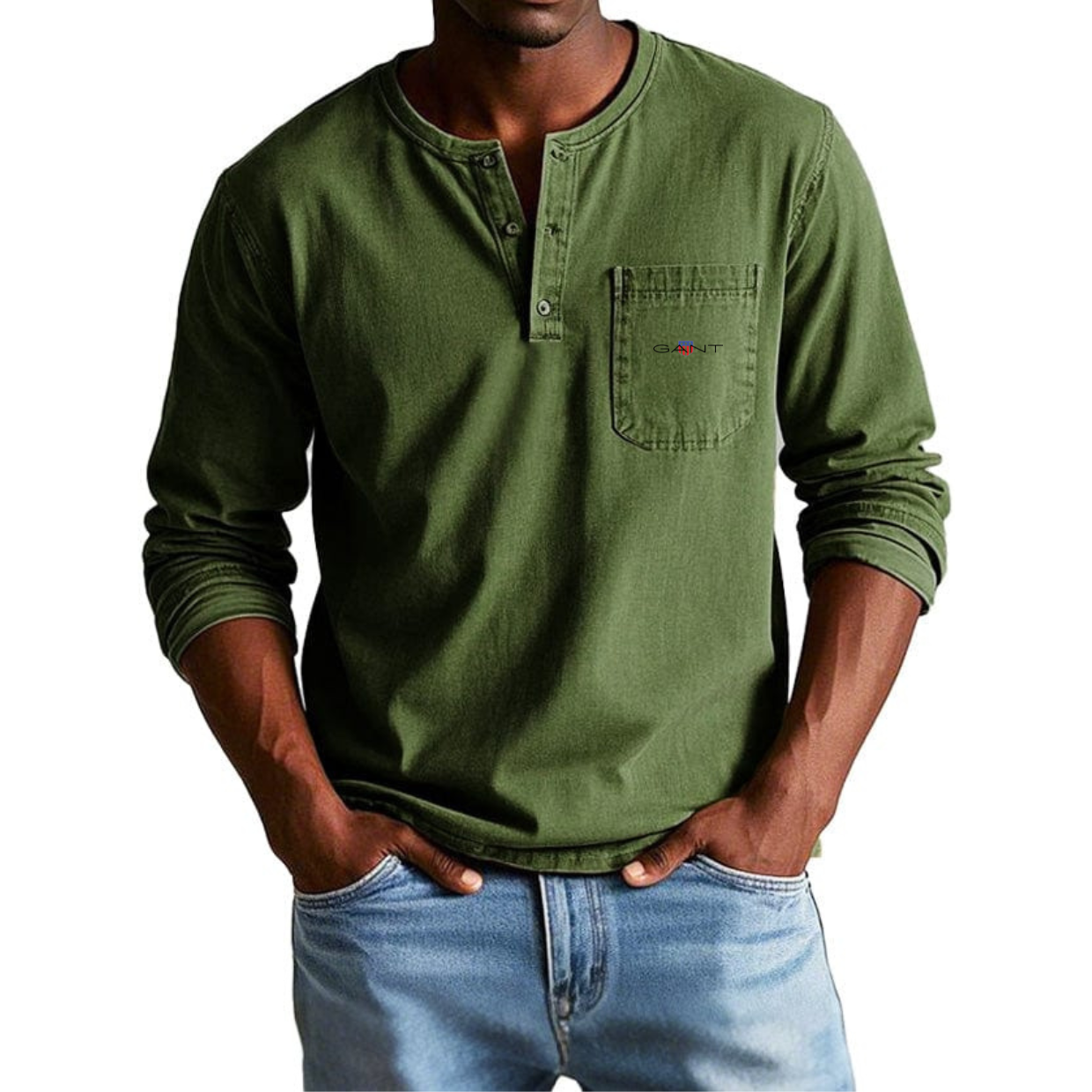 GANT® Vintage Henley -toppi