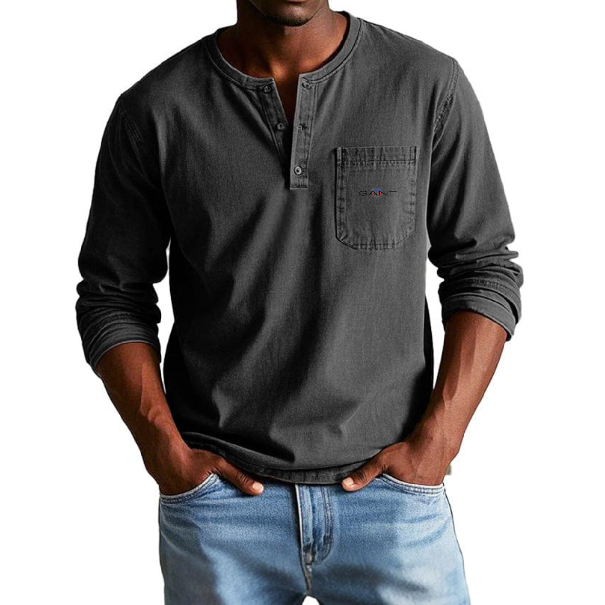 GANT® Vintage Henley -toppi