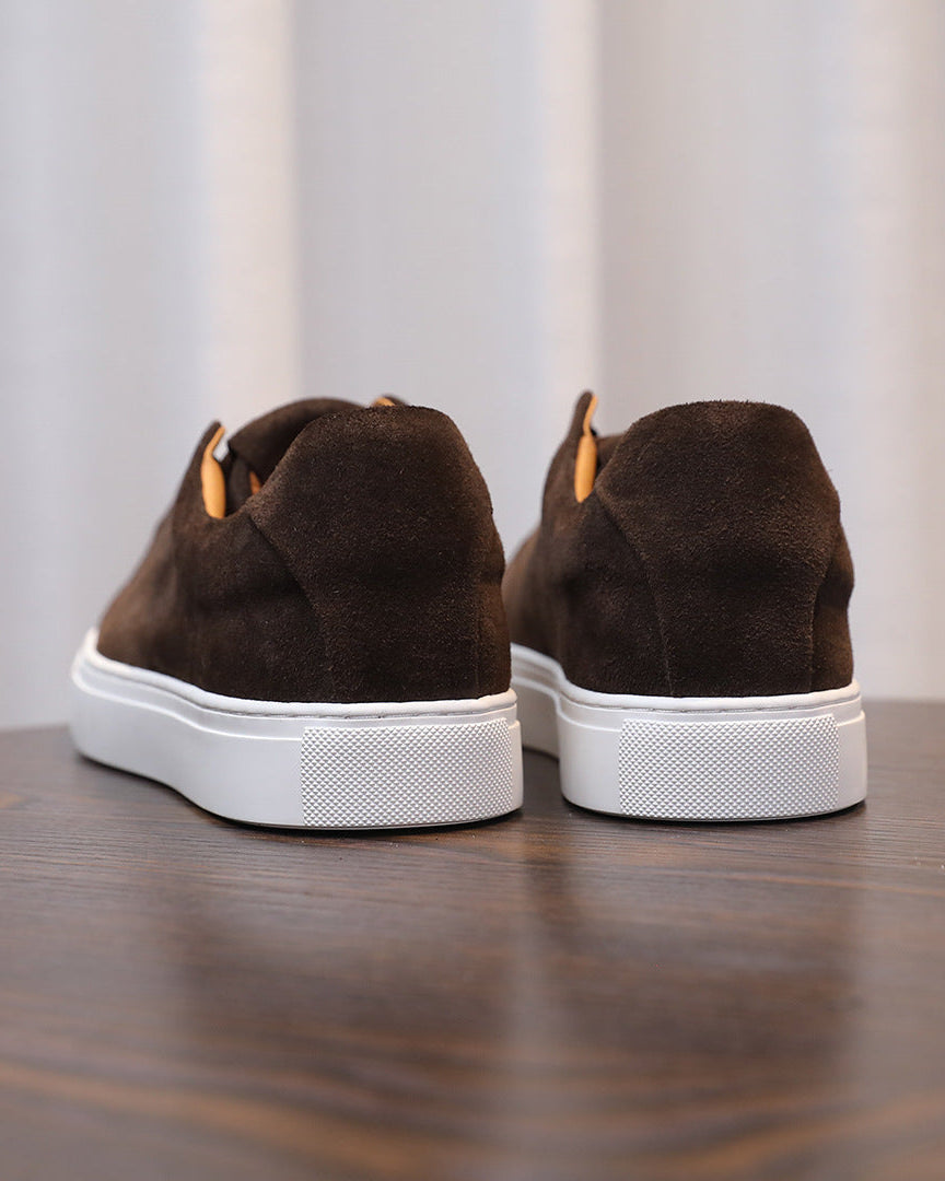 Softey Suede Low -tennarit – ruskeat