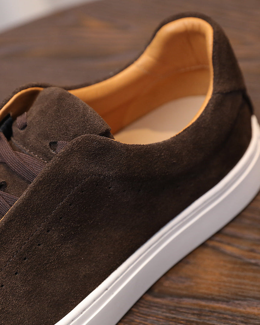 Softey Suede Low -tennarit – ruskeat