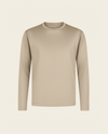 LUKSUS T-PAITA PITÄÄN PITÄÄN - BEIGE