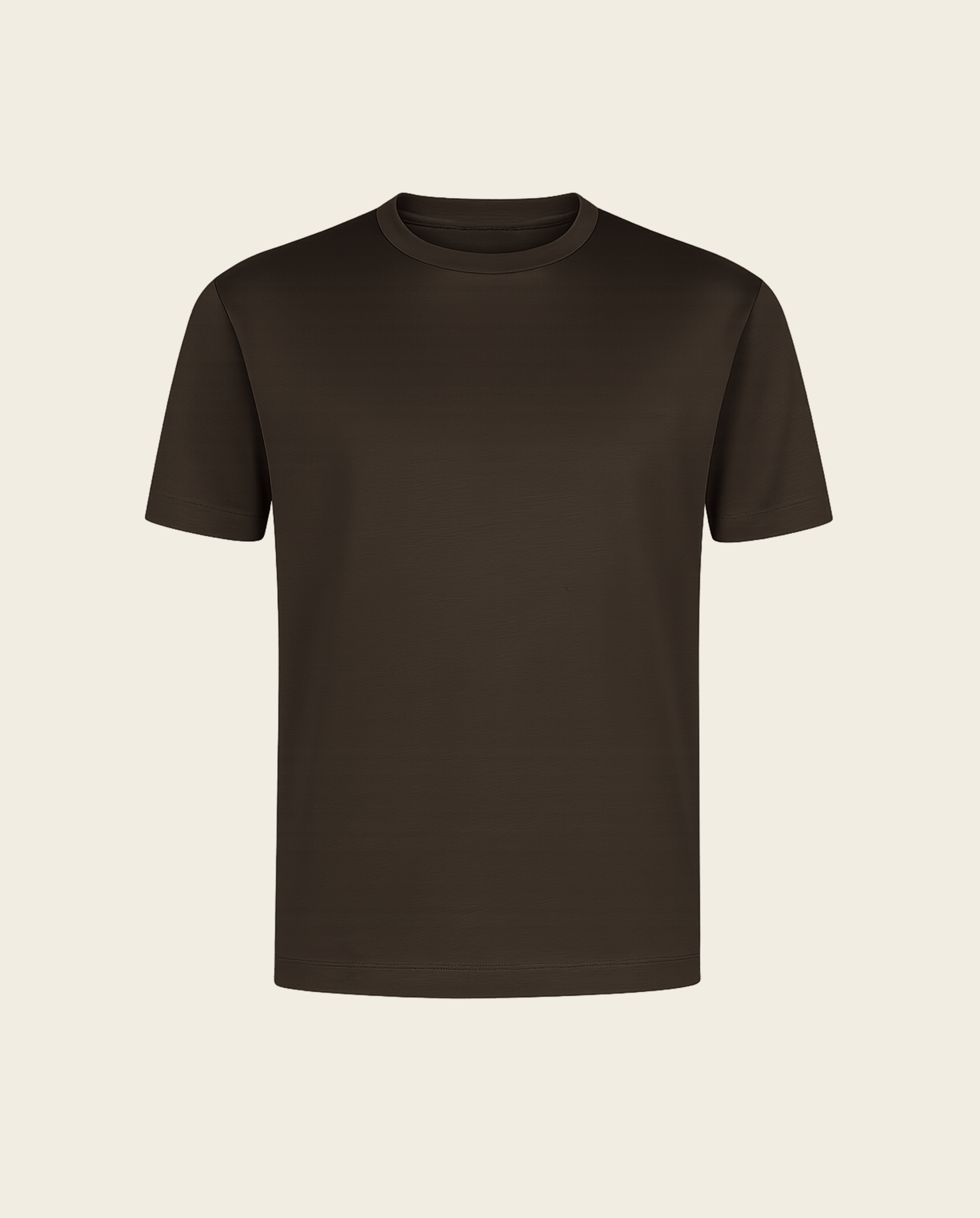LUXURY T-SHIRT - BROWN