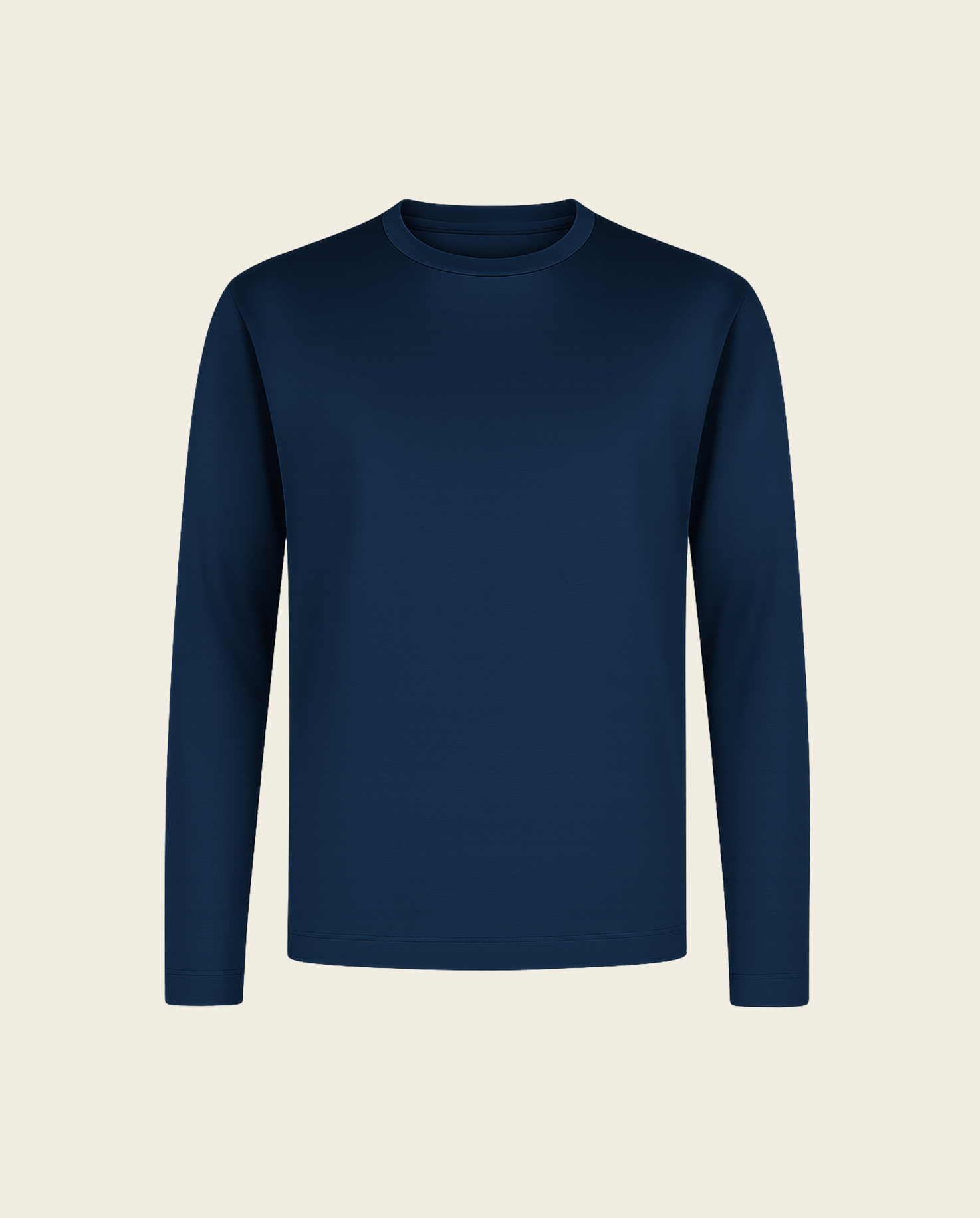 LUXURY LACE HALF SLEEVE T-SHIRT - NAVY
