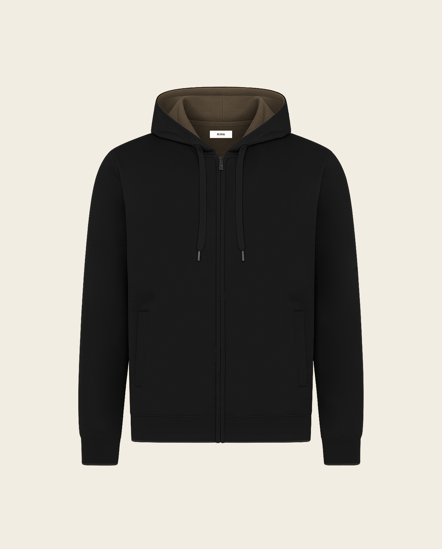 WEEKEND VEST WITH ZIP - BLACK